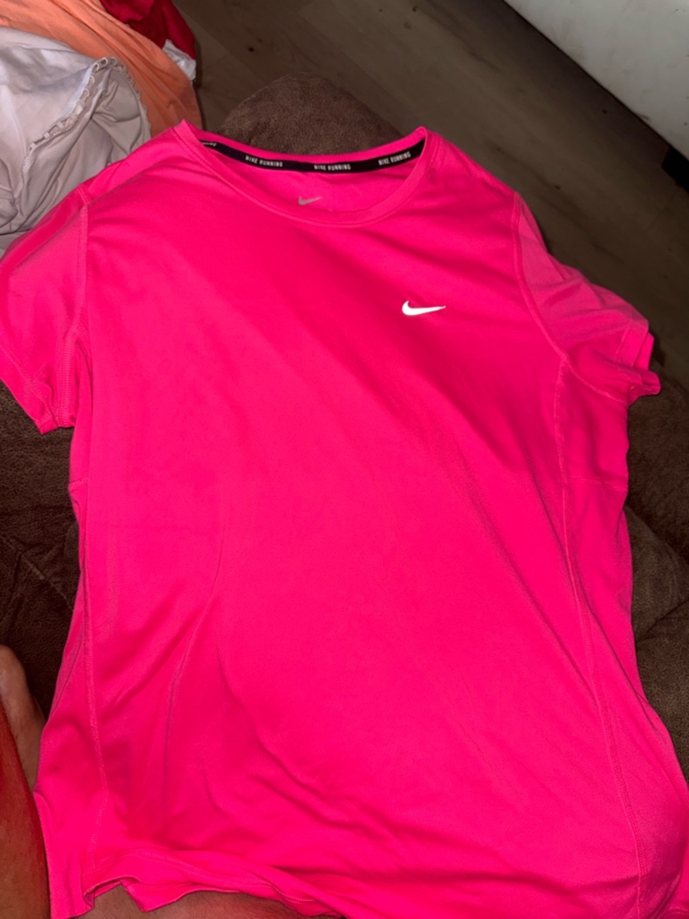 Nike Hot Pink Short Sleeve Dri-FIT Performance Tee